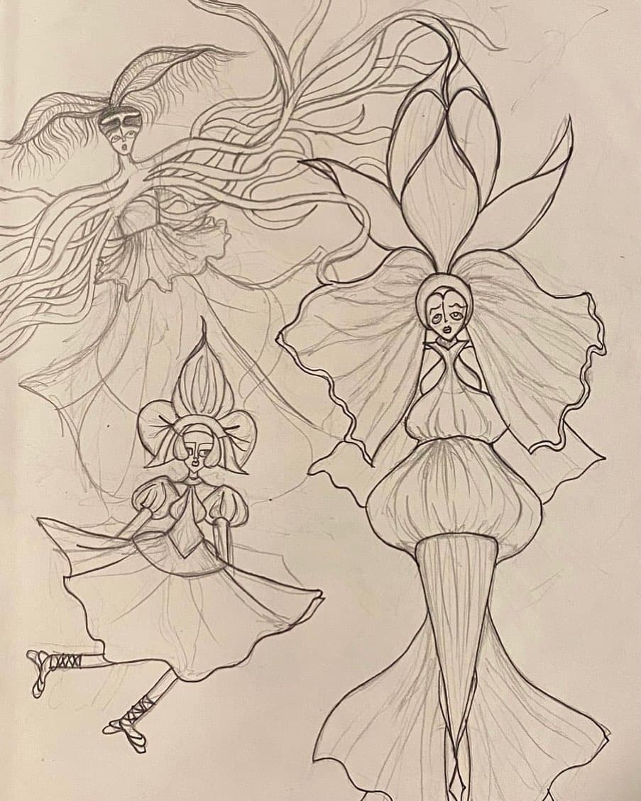 Drawing by İren Aseo