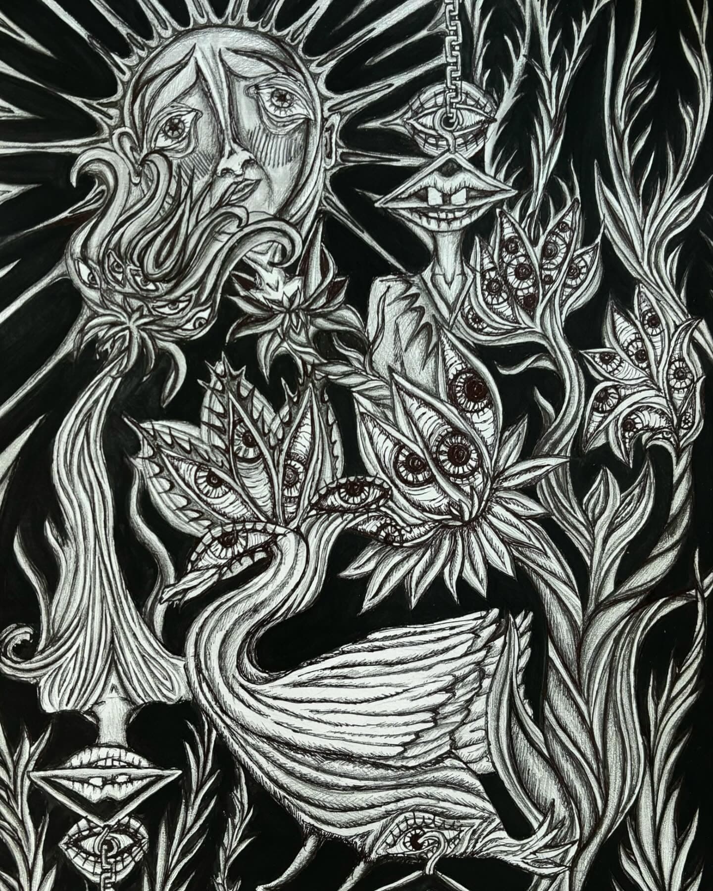 Drawing by İren Aseo