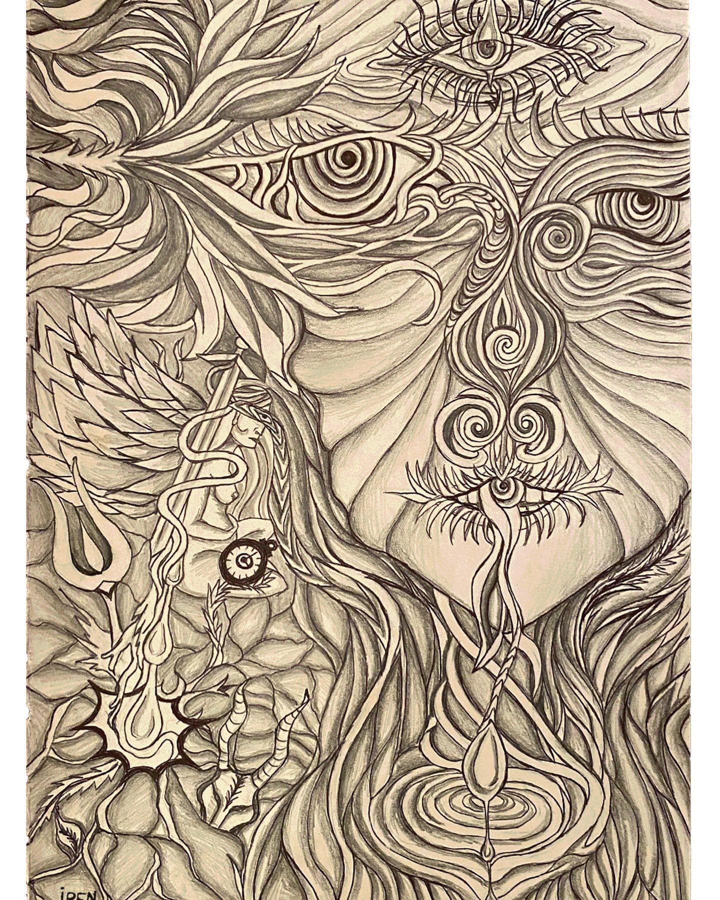 Drawing by İren Aseo